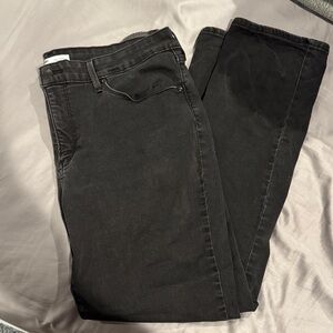 Signature by Levi Strauss Women's Black Skinny Jeans